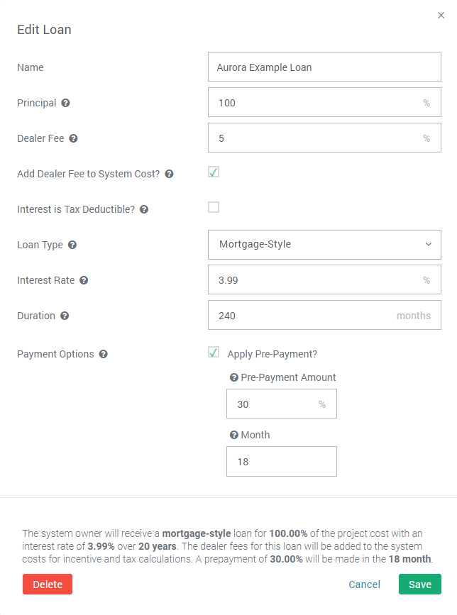 What is the Loan Dealer Fee? Aurora Solar Help Center